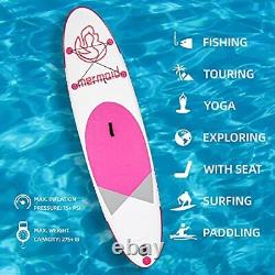 Planche de paddle gonflable - Paddleboarding debout de 10,6 pieds avec SUP