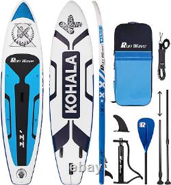 Planche de paddle gonflable Runwave 11'×33''×6''6'' d'épaisseur avec pont antidérapant SUP