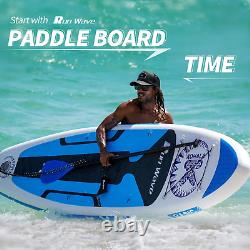 Planche de paddle gonflable Runwave 11'×33''×6''6'' d'épaisseur avec pont antidérapant SUP