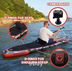Planche de paddle gonflable SUP 10' 8 avec siège de kayak Camo 10