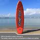 Planche De Paddle Gonflable Sup Surf Réglable Avec Accessoires Z6n6