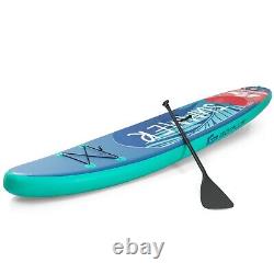 Planche de paddle gonflable Sup Surfboard de 320x76x15CM avec pont antidérapant