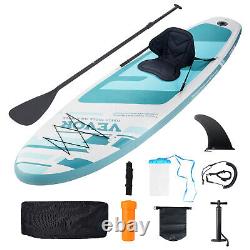 Planche de paddle gonflable VEVOR 10 pieds avec siège accessoire