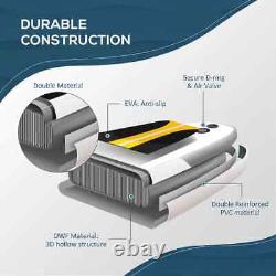 Planche de paddle gonflable de 10 pieds, pagaie réglable, planche avec pont antidérapant