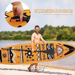 Planche de paddle gonflable de 11 pieds avec accessoires Sup portables