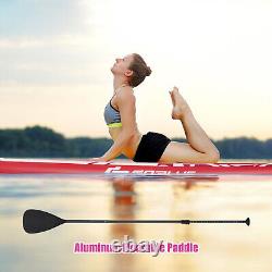 Planche de paddle gonflable de 11 pieds de longueur, légère et épaisse de 76 cm, avec sac de transport