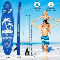 Planche de paddle gonflable de 335 cm légère pour jeunes et adultes