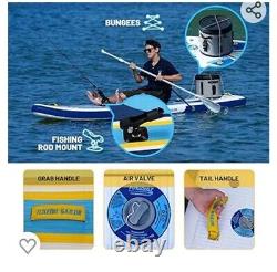 Planche de paddle surf gonflable Tuxedo Sailor Stand Up Paddle Board de pêche complète