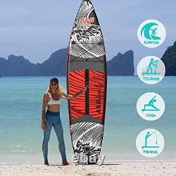 Planche de paddleboard gonflable A&BBOARD 11'6''x32''x6'' avec pagaie