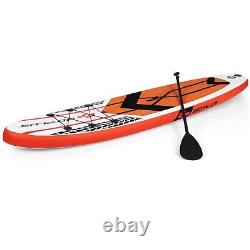 Planche de stand up paddle gonflable de 10,5 pieds avec pont ajustable antidérapant
