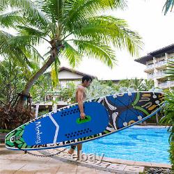 Planche de surf SUP gonflable de 11 pieds avec pagaie, kit complet, épaisseur de 6 pouces