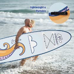 Planche de surf SUP gonflable de 11 pieds avec pont réglable antidérapant