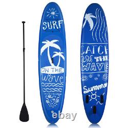 Planche de surf SUP gonflable de 297 cm avec pompe et sac à dos