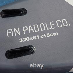 Planche de surf gonflable SUP Stand Up Paddle Board 10'6 avec kit d'accessoires antidérapant