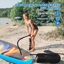 Planche de surf gonflable SUP Stand Up de 11 pieds avec pont antidérapant réglable