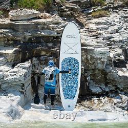 Planche de surf gonflable Stand Up Paddle Board 10' SUP avec kit complet 6'' d'épaisseur