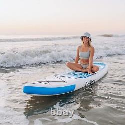 Planche de surf gonflable Stand Up Paddle Board Accessoire complet Paddleboard Blanc