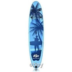 Planche de surf gonflable Stand Up Paddle Board SUP de 9,8 pieds avec pont antidérapant