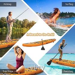 Planche de surf gonflable Stand Up Paddle Board de 10,5 pieds avec accessoires Sup portables