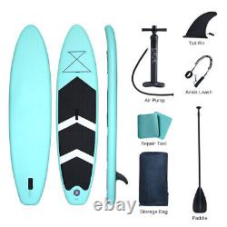 Planche de surf gonflable Stand Up Paddle Board de 10,6 pieds avec accessoires de pompe Z5H9