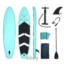 Planche de surf gonflable Stand Up Paddle Board de 10,6 pieds avec accessoires de pompe Z5H9