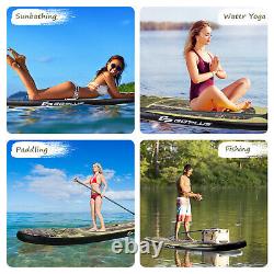 Planche de yoga gonflable Stand Up Paddle Board 11FT pour jeunes et adultes, bateau debout.