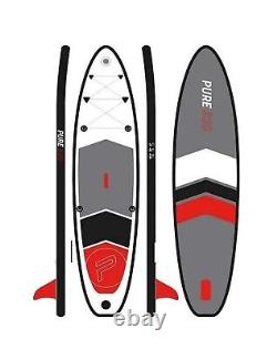 Pur 4 Fun: Planche de paddle gonflable tout terrain PURE 320 SUP de 10.5 pieds à 389 livres