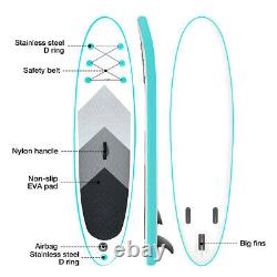 Quick Stand Up Paddle Board Sup Gonflable Kayak Accessoires 320x76x15cm 10,5ft