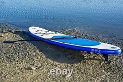 Se mettre debout Planche de surf bleue extérieure Paddle Board SUP gonflable Kayak Surf Plage