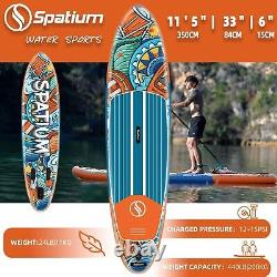 Spatium Sup Planche à pagaie gonflable et accessoires premium