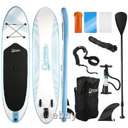 Sup Surfboard 320cm Gonflable Stand Up Paddle Board Avec Kit Complet 6'' D'épaisseur