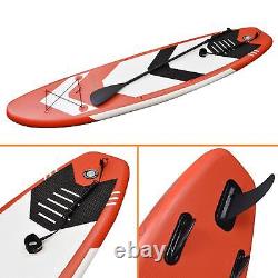 Support Gonflable Haut Paddle Board 10ft, Sup Surfboard Avec Des Accessoires Complets, Red