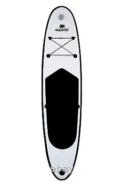 Surf debout noir en plein air Planche de paddle gonflable SUP kayak surf plage