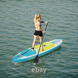 TOMSHOO Planche de paddle gonflable SUP avec pagaie de pagaie UP Sport nautique Surf l B7B1