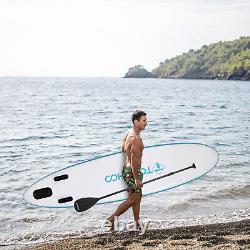 TOMSHOO Planche de paddle gonflable debout UP Paddleboard Sport nautique Surf V8J2