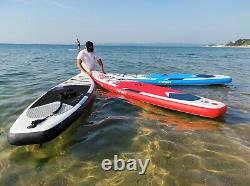 T-sport Gonflable Paddle Board Sup Stand Up Paddleboard Set Red Blue Black Uk