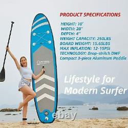 Tableau De Paddle Gonflable Sup Stand Up Paddleboard & Accessoires Aqua Spirit Set A