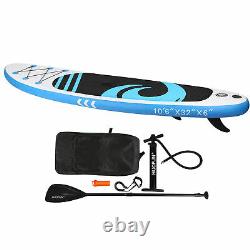 Tableau De Surf Gonflable De 10.6' Stand Up Paddle Avec Kit Complet 2 Couleur