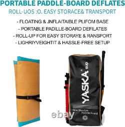 Traduire ce titre en français : Planche de stand up paddle gonflable de 10,6 pieds - Planche SUP pour tous les niveaux de compétence avec SUP.
