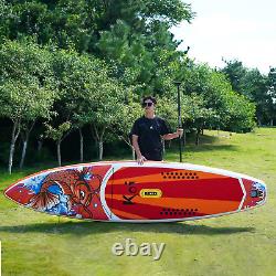 Traduisez ce titre en français: Planche de paddle gonflable FunWater SUP 11'6/11'/10'5 ultra-légère avec.