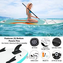 Trc 10'6 Gonflable Paddle Board Sup Stand Up Paddleboard & Accessoires Set