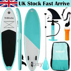Trc 10ft Gonflable Stand Up Paddle Sup Board Surfing Surf Board Paddleboard Uk
