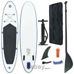 Vidaxl Stand Up Paddle Board Set Gonflable 390cm Blue And White Sup Board Set
