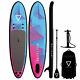 Voltsurf 11 Pied Rover Gonflable Sup Stand Up Paddle Board Kit Avec Pompe, Noir
