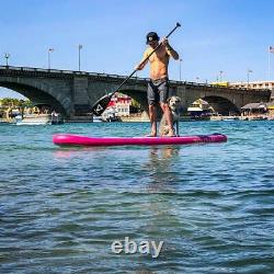 Voltsurf 11 Pied Rover Gonflable Sup Stand Up Paddle Board Kit Avec Pompe, Rose