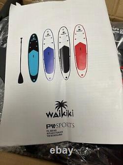 Waikiki Planche à Pagaie Gonflable SUP Stand Up Paddleboard Wave Rider Paddle Board 10ft 10